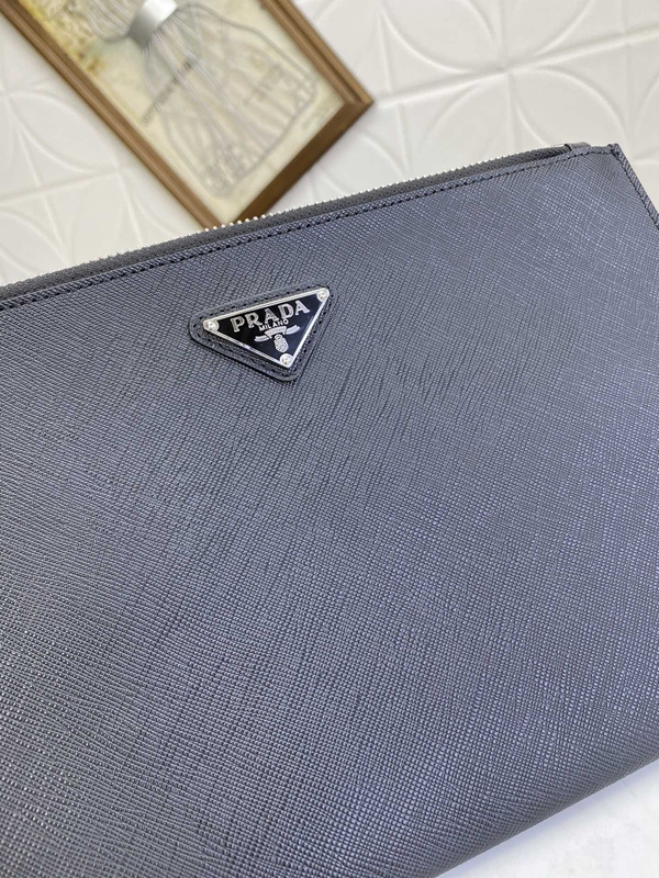 プラダ財布コピー角部分ディテール